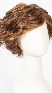R32/33/40F | Dark Brown, Dark Auburn With Medium Golden Blonde Frost