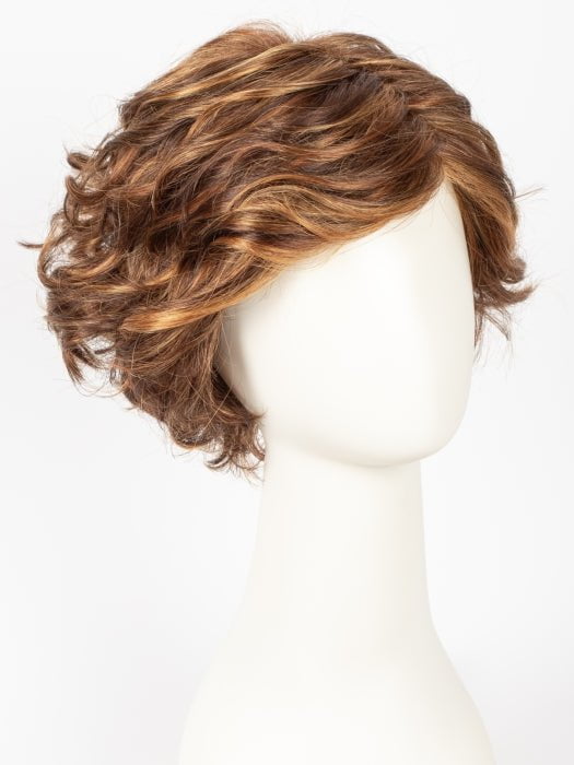 R32/33/40F | Dark Brown, Dark Auburn With Medium Golden Blonde Frost