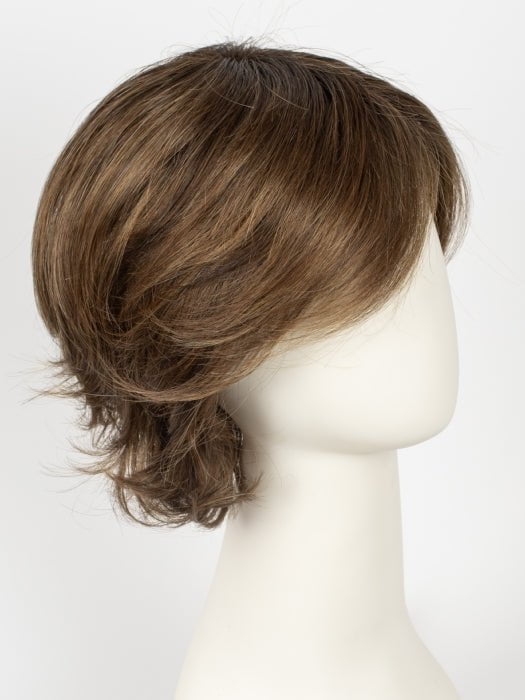 HOT MOCCA ROOTED | Medium Brown, Light Brown, and Light Auburn Blend with Dark Roots