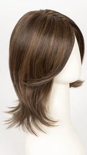 RL6/8 DARK CHOCOLATE | Medium Brown Evenly Blended with Warm Medium Brown