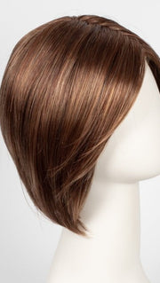 R3025S+ GLAZED CINNAMON | Medium Auburn with Ginger Blonde Highlights on Top