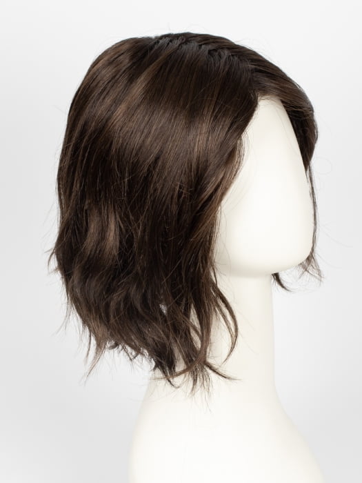 DARK CHOCOLATE ROOTED 4.33.6 | Darkest Brown, Dark Auburn and Dark Brown Blend with Shaded Roots