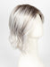 SILVER BLONDE ROOTED 60.23 | Pearl White and Lightest Pale Blonde Blend with Shaded Roots
