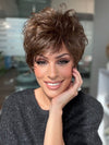 Roxie is Wearing ON SET by GABOR in GF4-6 BLACK COFFEE | Rich Dark Brown