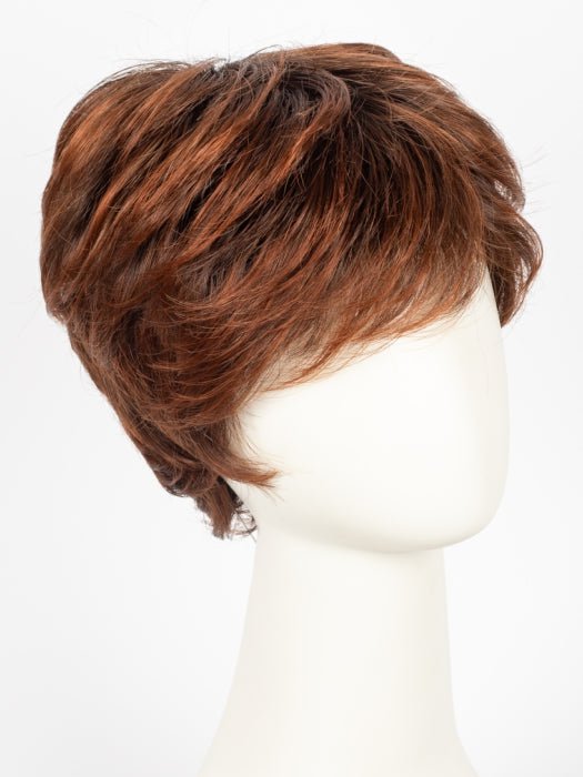 AUBURN ROOTED | Dark Auburn, Bright Copper Red, and Warm Medium Brown blend with Dark Roots