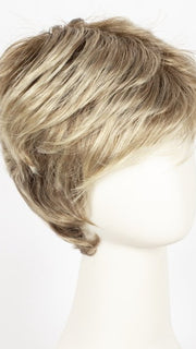 SANDY BLONDE ROOTED | Medium Honey Blonde, Light Ash Blonde, and Lightest Reddish Brown blend with Dark Roots