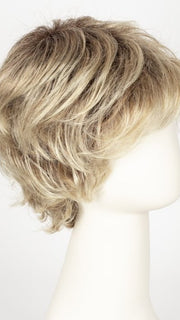 CHAMPAGNE ROOTED 22.20.25 | Light Beige Blonde, Medium Honey Blonde, and Platinum Blonde blend with Dark Roots