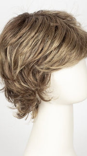 BERNSTEIN ROOTED 12.26.27 | Light Brown base with subtle Light Honey Blonde and Light Butterscotch Blonde highlights and Dark Roots
