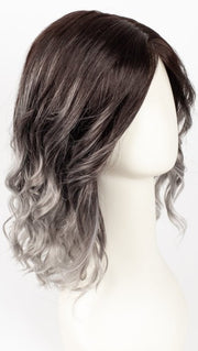 GRAYDIENT-STORM | Dark Brown Roots that Melt into Light Gray and Silver Tones Towards the Ends