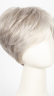 SNOW-MIX | Pure Silver White with 10% Medium Brown & Silver White with 5% Light Brown blend
