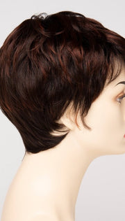 CHOCOLATE CHERRY | Dark Brown roots with overall Medium Brown base with Deep Red highlights