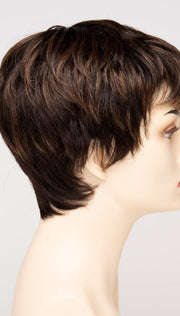 AMARETTO CREAM | Dark Brown roots with overall Medium Brown base with Honey Blonde highlights