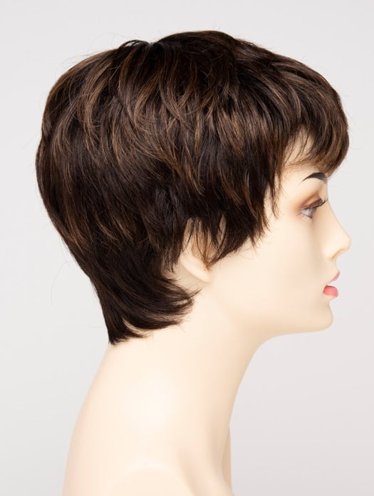 AMARETTO CREAM | Dark Brown roots with overall Medium Brown base with Honey Blonde highlights