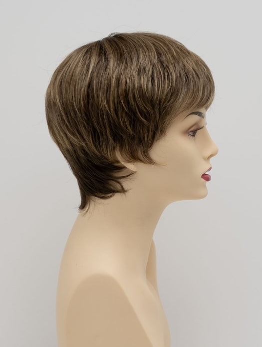 TOASTED SESAME | Medium Brown roots with overall Warm Cinnamon base and Golden Blonde highlights