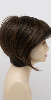 CHOCOLATE CARAMEL | Medium Brown with Soft Red and Blonde highlights