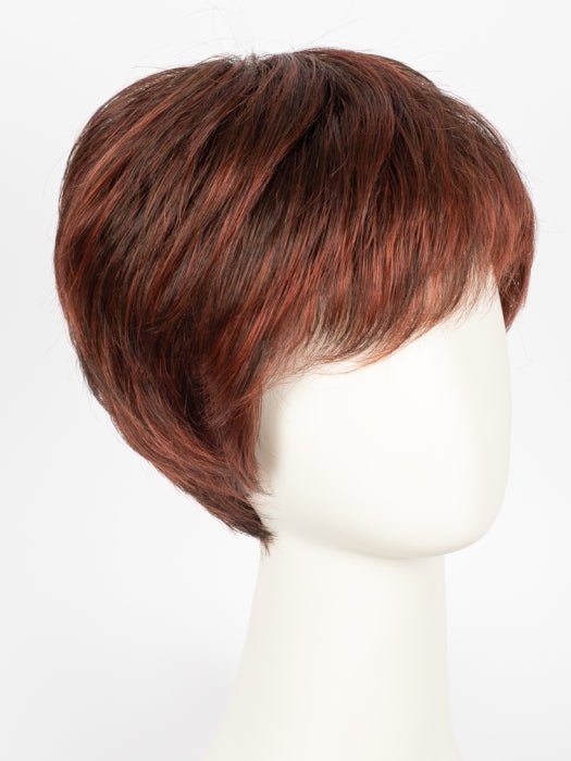 HOT-FLAME-ROOTED 132.133.6 | Bright Cherry Red and Dark Burgundy mix with Dark Roots