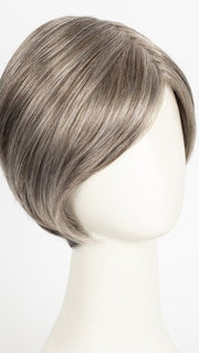 39F38 ROASTED CHESTNUT | Light Natural Ash Brown with 75% Grey Front, graduating to Medium Brown with 35% Grey Nape