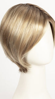 12FS8 SHADED PRALINE | Light Gold Brown, Light Natural Gold Blonde & Pale Natural Gold-Blonde Blend, Shaded with Medium Brown