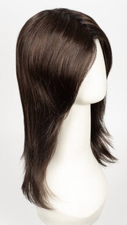 DARK CHOCOLATE ROOTED | Dark Brown base with Light Reddish Brown highlights