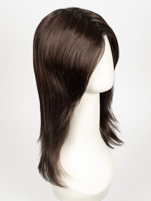 DARK CHOCOLATE ROOTED | Dark Brown base with Light Reddish Brown highlights