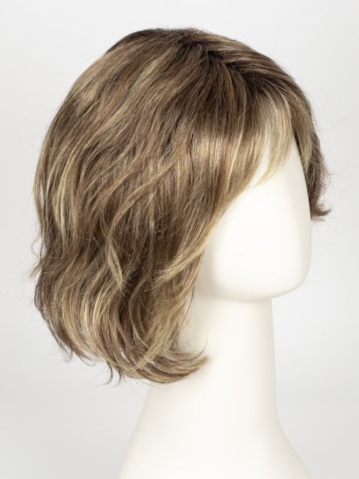 BERNSTEIN ROOTED - 12.26.19 | Light Brown base with subtle Light Honey Blonde and Light Butterscotch Blonde highlights and Dark Roots