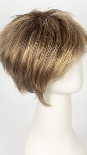 MOCHACCINO-R | Rooted Medium Warm Blonde with Chocolate Undertones and Creamy Blonde Highlights