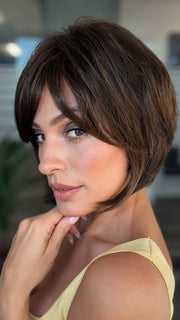 Roxie is wearing JOVIALITY by GABOR in GL4-8 DARK CHOCOLATE | Rich Dark Brown