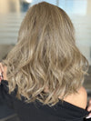 Roxie wearing RAISE THE BAR by GABOR in GF10-22SS ICED CAPPUCCINO | Light Brown Shaded with Medium Blonde