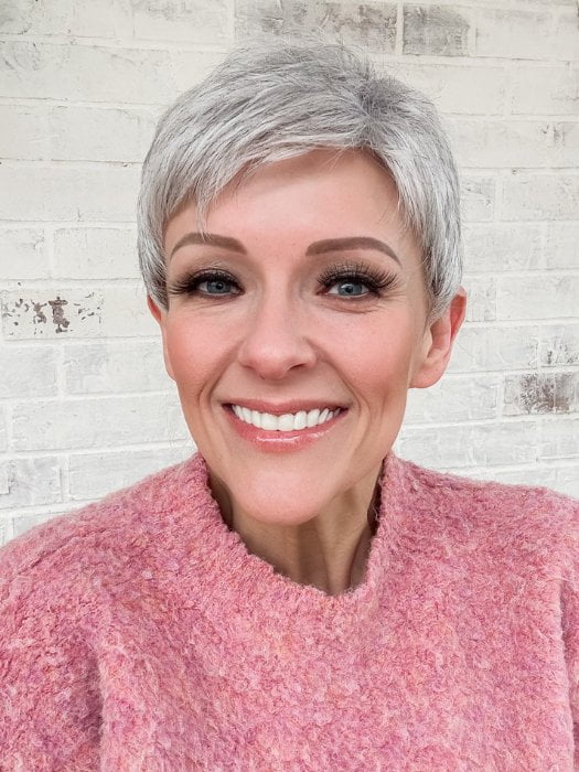 Marcie M. wearing Nancy Petite by Estetica in R56