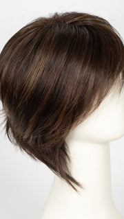 COFFEE LATTE-R | Dark Root, Dark Brown base with 50/50 of Med Choc Brn + Med Golden Blond