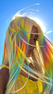 Shyla @stylewithshyla wearing DANCE TILL DAWN by HAIRDO