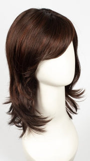 AUBURN-ROOTED 33.130.4 | Dark Auburn, Bright Copper Red, and Warm Medium Brown blend with Dark Roots