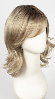 SANDY-BLONDE-ROOTED 22.16.25 | Medium Honey Blonde, Light Ash Blonde, and Lightest Reddish Brown blend with Dark Roots