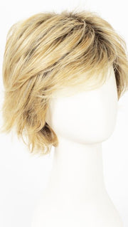 SS25 GINGER BLONDE | Golden Blonde with subtle highlights and Dark Brown Roots