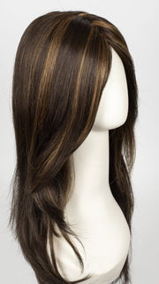 KAHLUA-BLAST | Medium Brown base with Honey Blonde highlights in the front