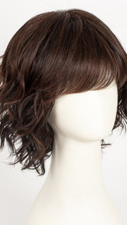 R435S+ GLAZED BLACK CHERRY | Midnight Brown with Burgundy highlights