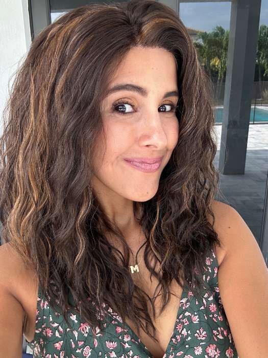 Orlando Wig Parrucca Sintetica Vivica A Fox - Con Pizzo Anteriore Profondo, Riccioli A Spirale Sciolti, Lunghezza Media Parrucca Vivica A Fox - Foto 5