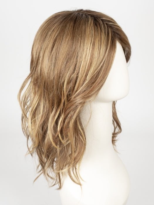 LIGHT BERNSTEIN ROOTED 12.26.27 | Lightest Brown, Copper Red, and Dark Strawberry Blonde with dark shaded roots