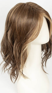MOCCA-LIGHTED 12.830.20 | Light Brown Base with Light Caramel Highlights on the Top only and a Darker Nape