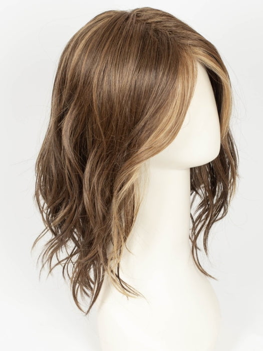 MOCCA-LIGHTED 12.830.20 | Light Brown Base with Light Caramel Highlights on the Top only and a Darker Nape
