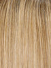 27T613S8 SHADED SUN | Medium Natural Red-Gold Blonde & Pale Natural Gold Blonde Blend and Tipped, Shaded with Medium Brown