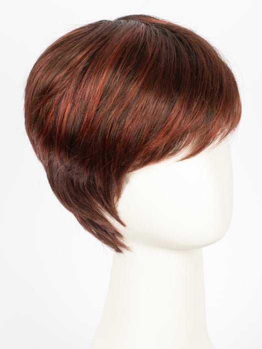 HOT-FLAME-ROOTED 132.133.6 | Bright Cherry Red and Dark Burgundy mix with Dark Roots