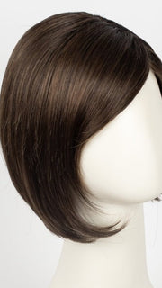 CHOCOLATE-ROOTED 830.6 | Medium to Dark Brown base with Light Reddish Brown highlights and Dark Roots
