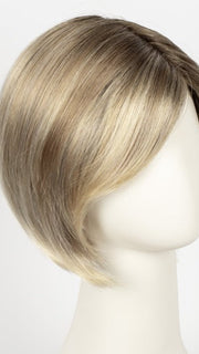SANDY-BLONDE-ROOTED - 16.22.14 | Medium Honey Blonde, Light Ash Blonde, and Lightest Reddish Brown blend with Dark Roots