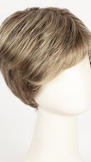 DARK SAND ROOTED | Light Brown base with Lightest Ash Brown and Medium Honey Blonde blend and Dark Roots