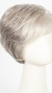 SNOW MIX | Pure Silver White with 10% Medium Brown & Silver White with 5% Light Brown blend