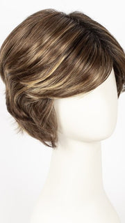 CKISSRT4 | Golden Brown with Copper Blonde highlights and Dark Brown roots