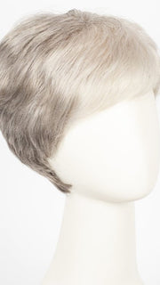 SNOW MIX | Pure Silver White with 10% Medium Brown & Silver White with 5% Light Brown blend