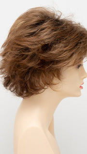 CREAMED COFFEE | Medium Brown roots and base with Cinnamon and Golden Blonde highlights
