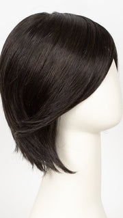 RL2/4 OFF BLACK | Black Evenly Blended with Dark Brown Highlights